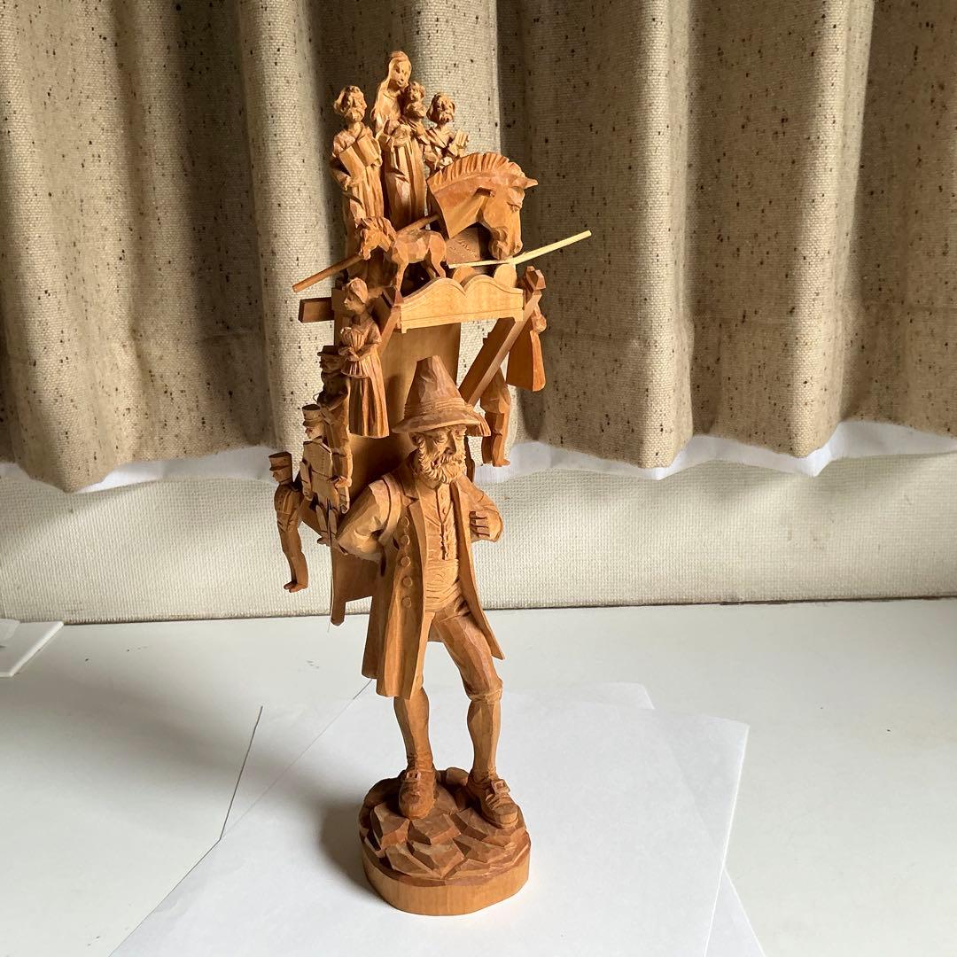 木製　クラクセントレーガー約40センチ