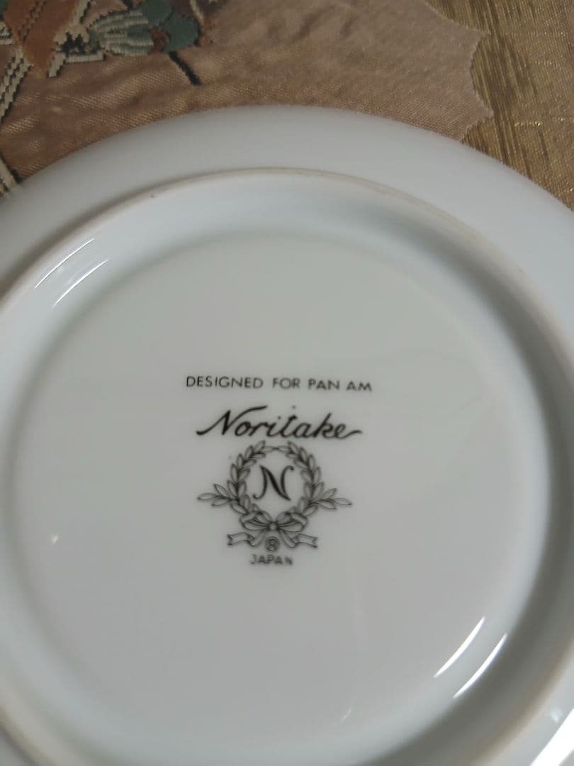70年代 パンナム 機内用 コーヒー ティーカップ ノリタケ パンアメリカン航空