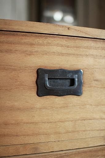 丸金具　時代箪笥3段　タンス