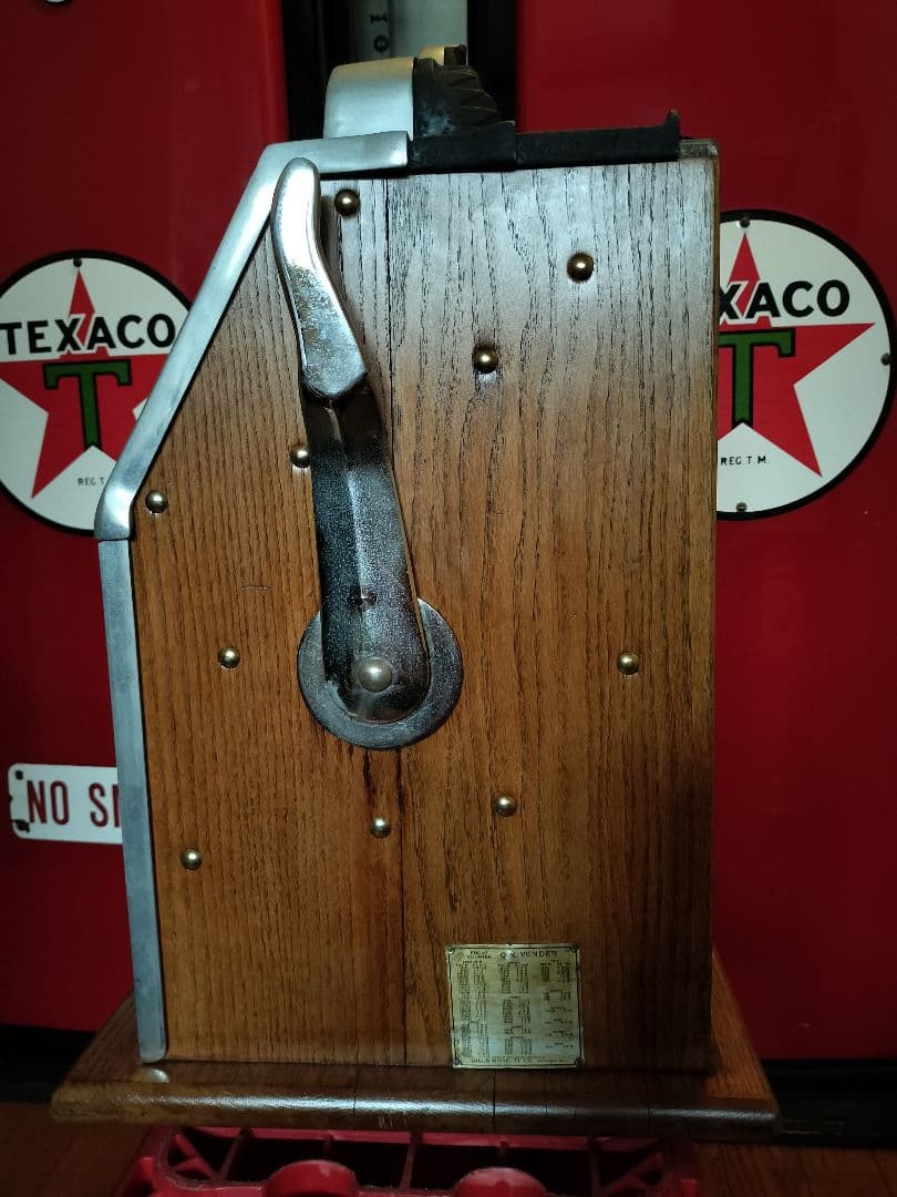 アメリカ スロットマシン 本物 アメリカンアンティーク ガレージ スロット 完動