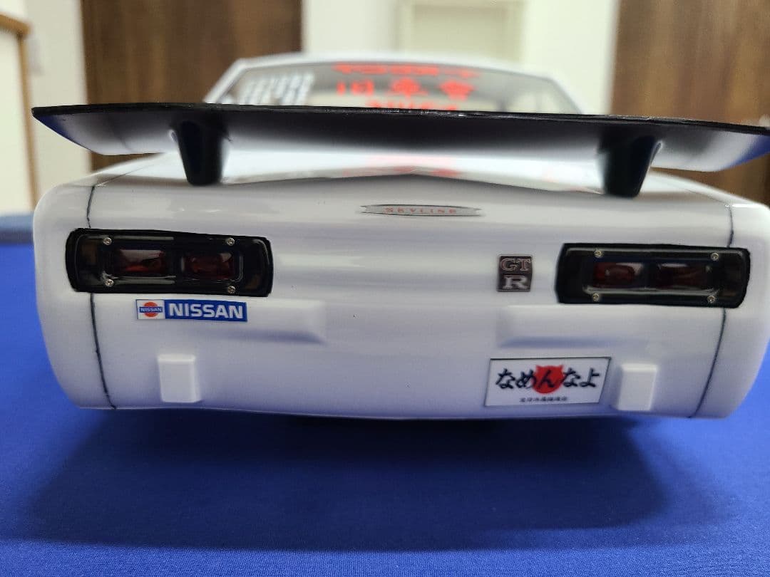 ラジコンボディ　ABCホビー　バリバリカスタム　ハコスカ角目＆ホイール4本セット