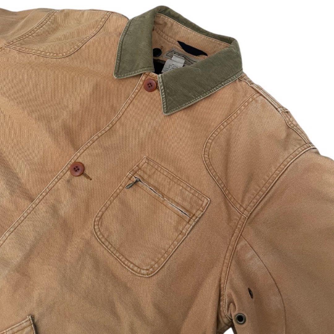 L.L.Bean 00sハンティングジャケット ライナー付きコーデュロイ襟L古着