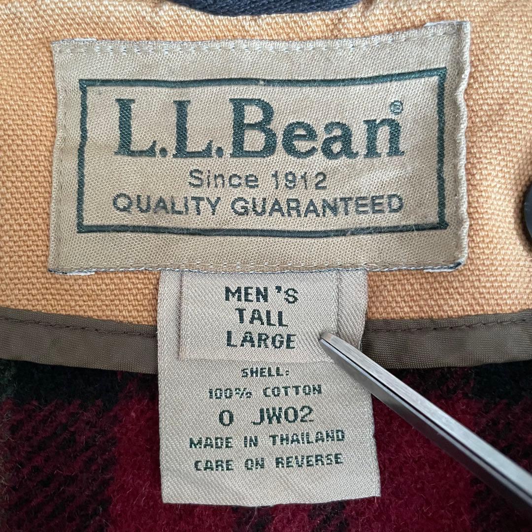 L.L.Bean 00sハンティングジャケット ライナー付きコーデュロイ襟L古着