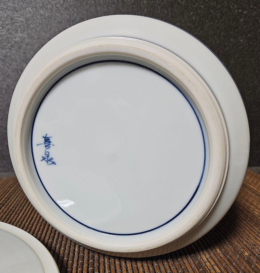 京焼　清水焼　名工】　橋本喜泉　造　染付　祥瑞　水指　共箱　共布　未使用品！