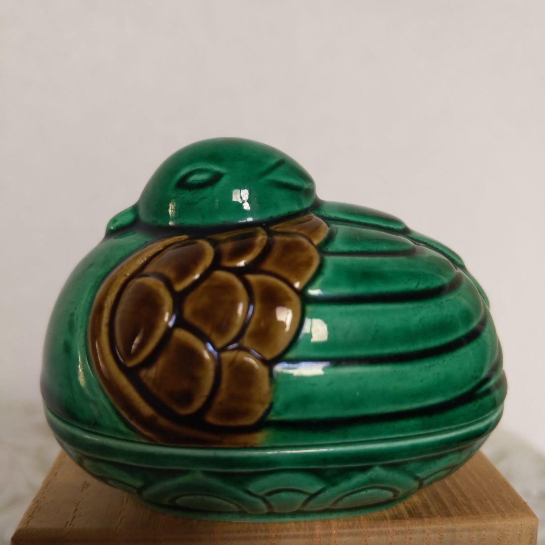 茶道具　香合　中村翠嵐　作　交阯　大鴨　表千家　裏千家　【匿名配送】