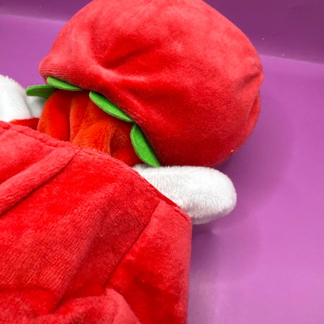 希少♡ハローキティ　りんご着ぐるみパペット人形　ぬいぐるみ　2002年