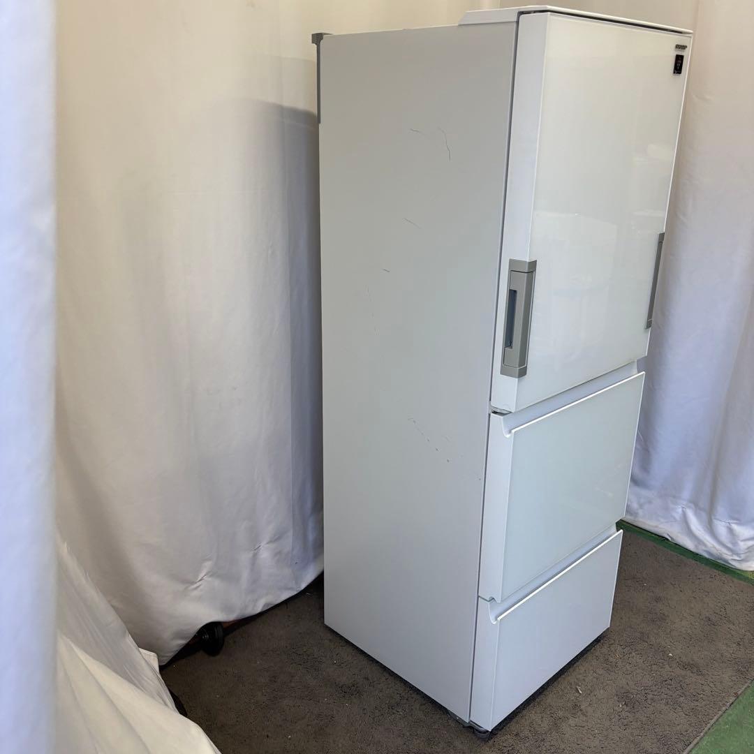 804⭕️冷蔵庫　SHARP　大型　300-400ℓ　両開き　安い　綺麗　設置無料