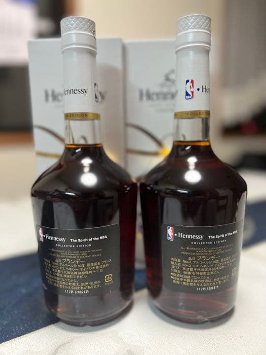 ヘネシー VS リミテッド エディション NBA限定デザインボトル