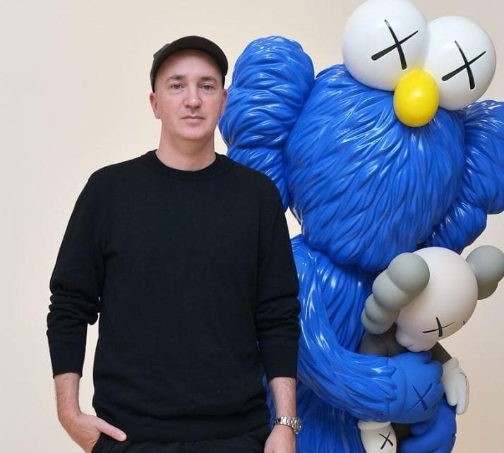 額装品/Michael Jackson ON the Wall/カウズ/ブラック