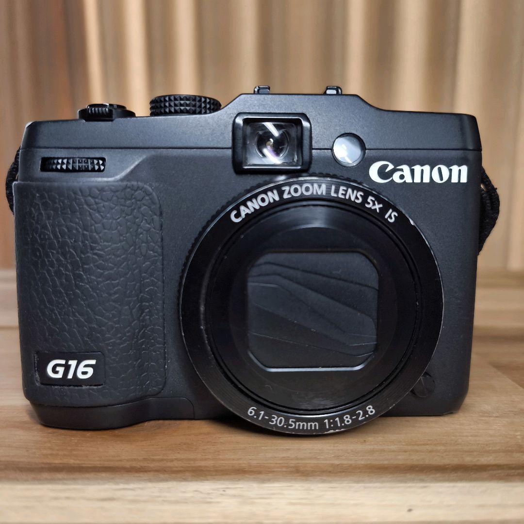 Canon PowerShot G16 Wi-Fi　キャノン純正バッテリー2個付