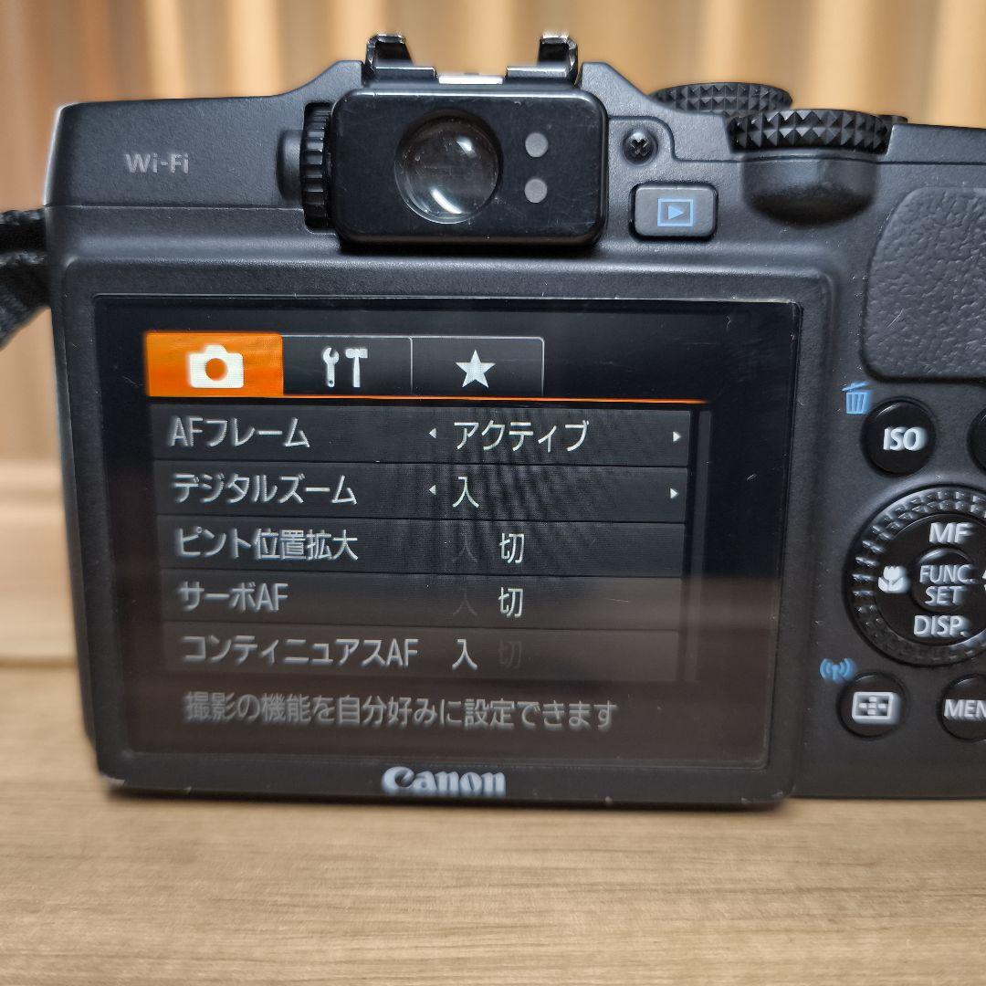 Canon PowerShot G16 Wi-Fi　キャノン純正バッテリー2個付