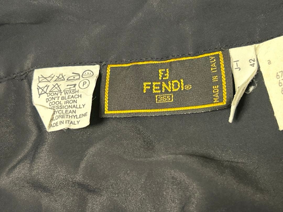 フェンディ FENDI 巻きスカート ラップスカート　365 F157 ズッカ