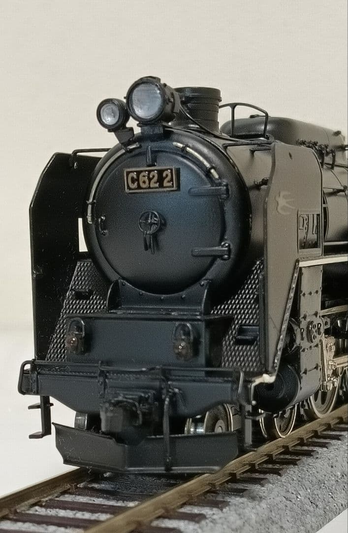 HOゲージ 天賞堂 Ｃ622号機蒸気機関車 No491、メンテナンス済