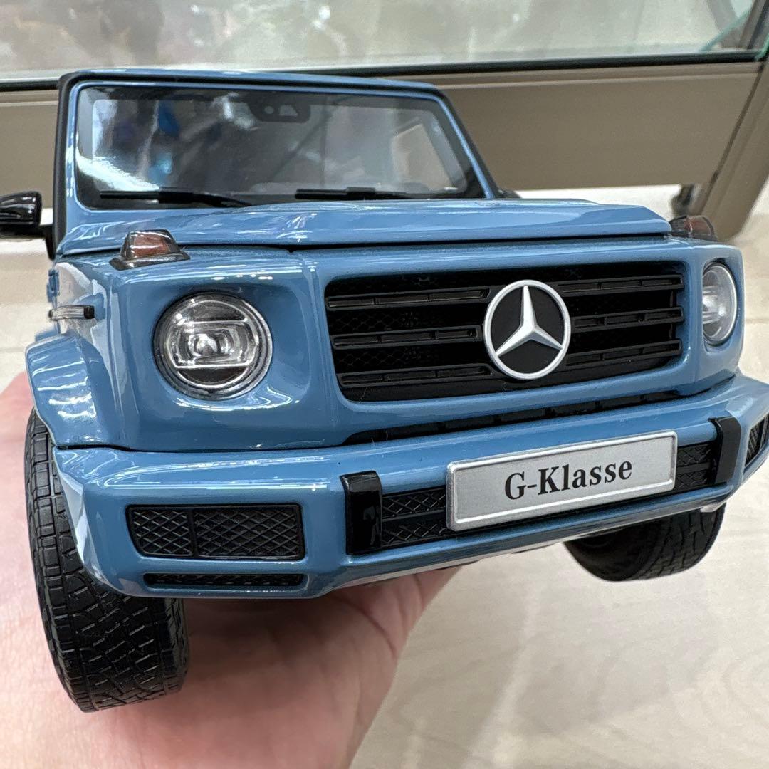 ミニチャンプス ベンツ G400d 1/18 ミニカー チャイナブルー