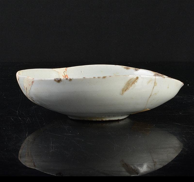 伊万里焼　初期伊万里　稗古場窯　染付　皿　V　R5202