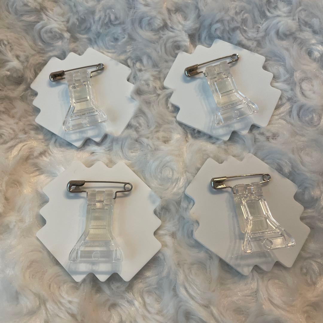 アイカツ！スタンドバッチ まどか　4点