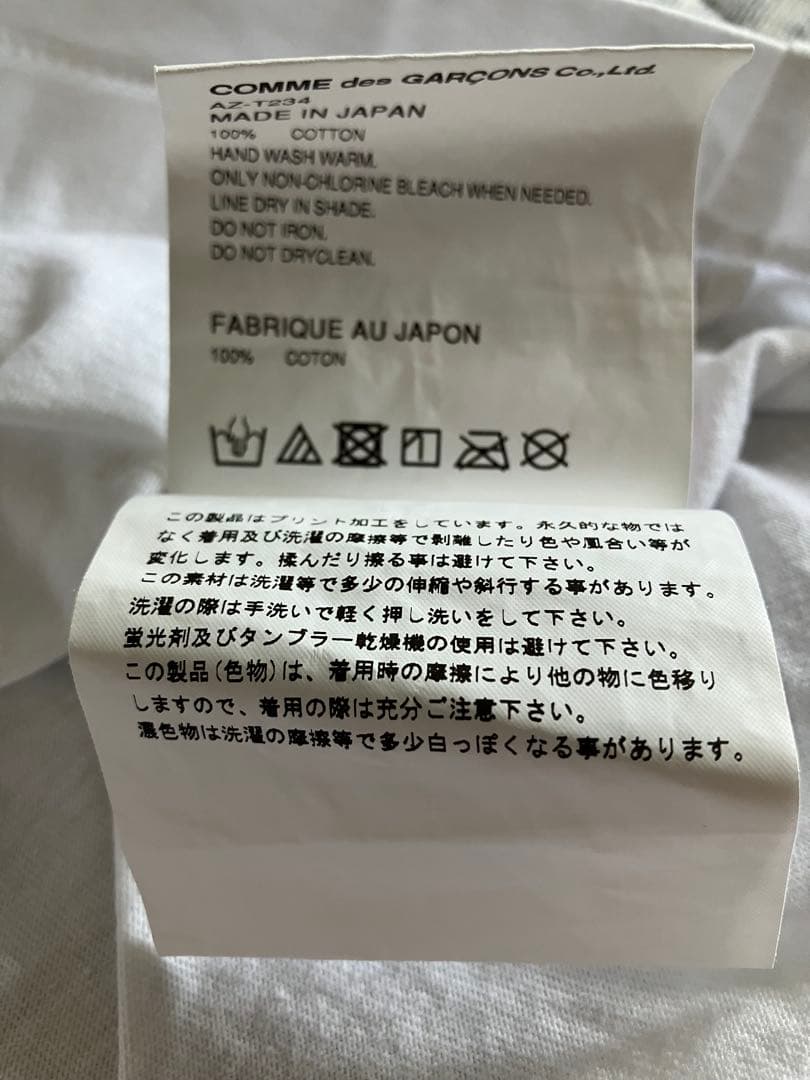 PLAY COMME des GARÇONS ハートドットTシャツ S