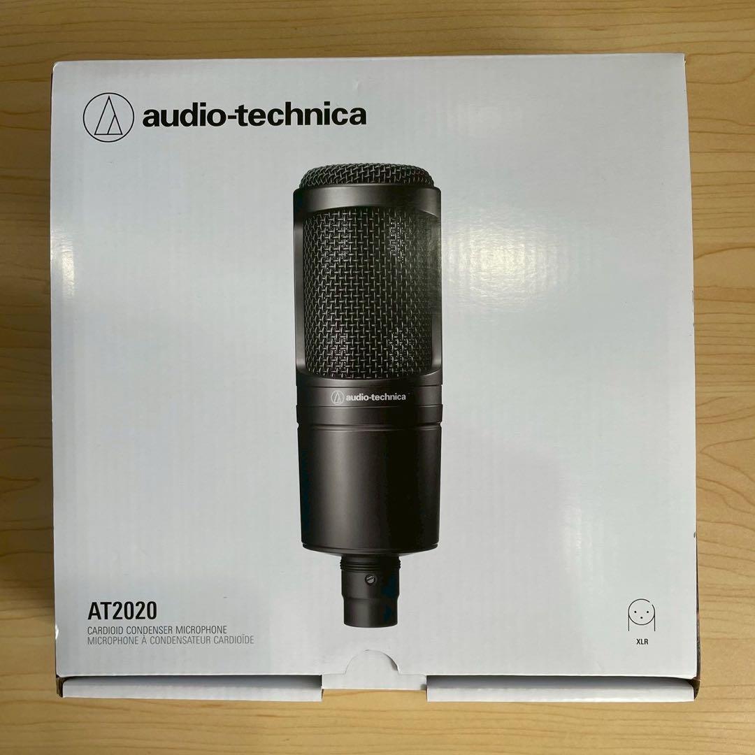【美品】audio-technica AT2020 コンデンサーマイク