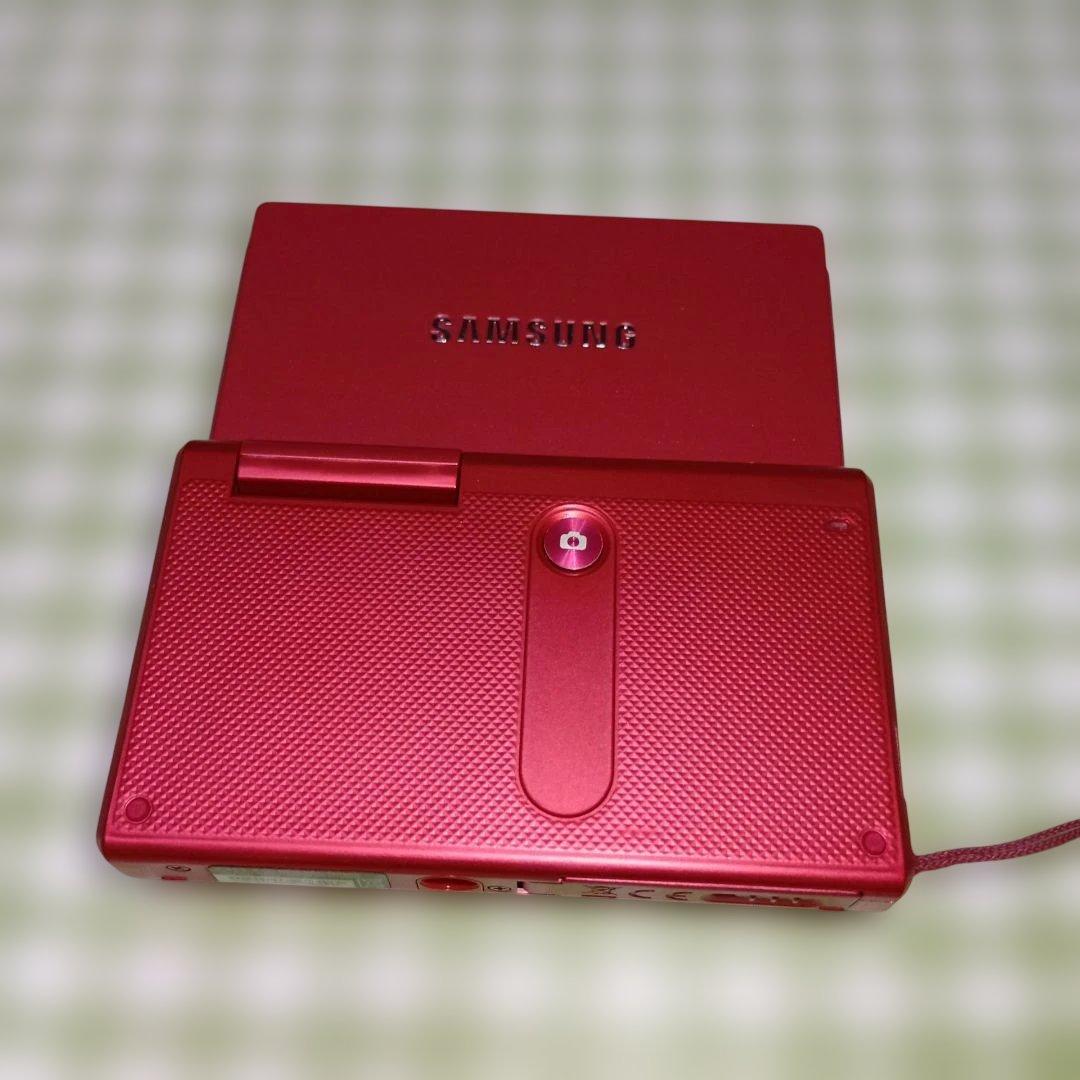 Samsung mv800 デジタルカメラ 赤 5倍ズーム