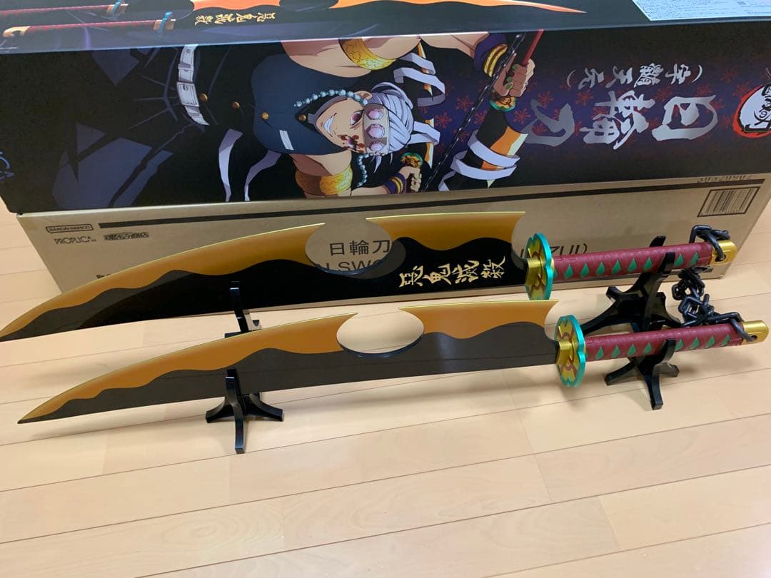 【美品】鬼滅の刃　PROPLICA 日輪刀　宇髄天元