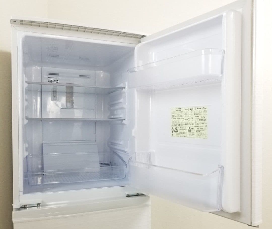 SHARP 冷蔵庫 SJ-D14F-W 137L