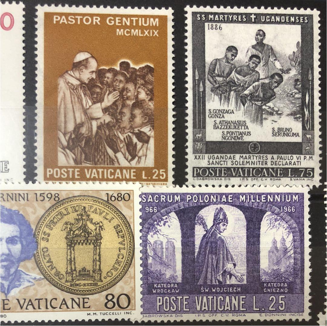 新春セール バチカンの切手