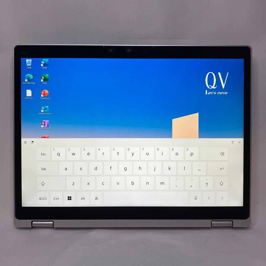 準美 CF-QV1 累積 1260h 11世代 i5 16GB 2in1 タッチ