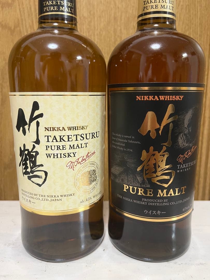 ニッカ　竹鶴　新旧ラベル 700ml