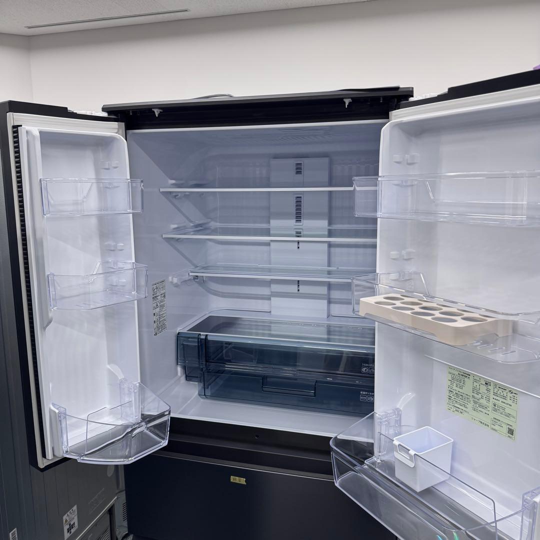 SHARP ノンフロン冷蔵庫 SJ-MF55P-H 545L 2025年製