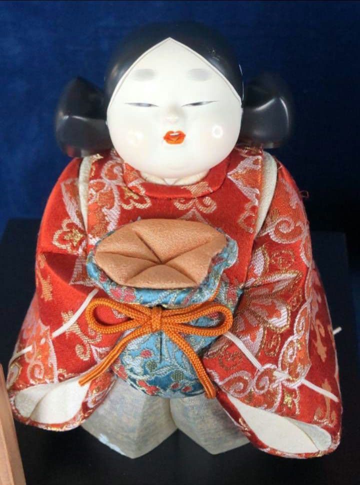 東玉工房　鈴木賢一　木目込人形　平安童　来福童子　日本人形　レトロ　アンティーク