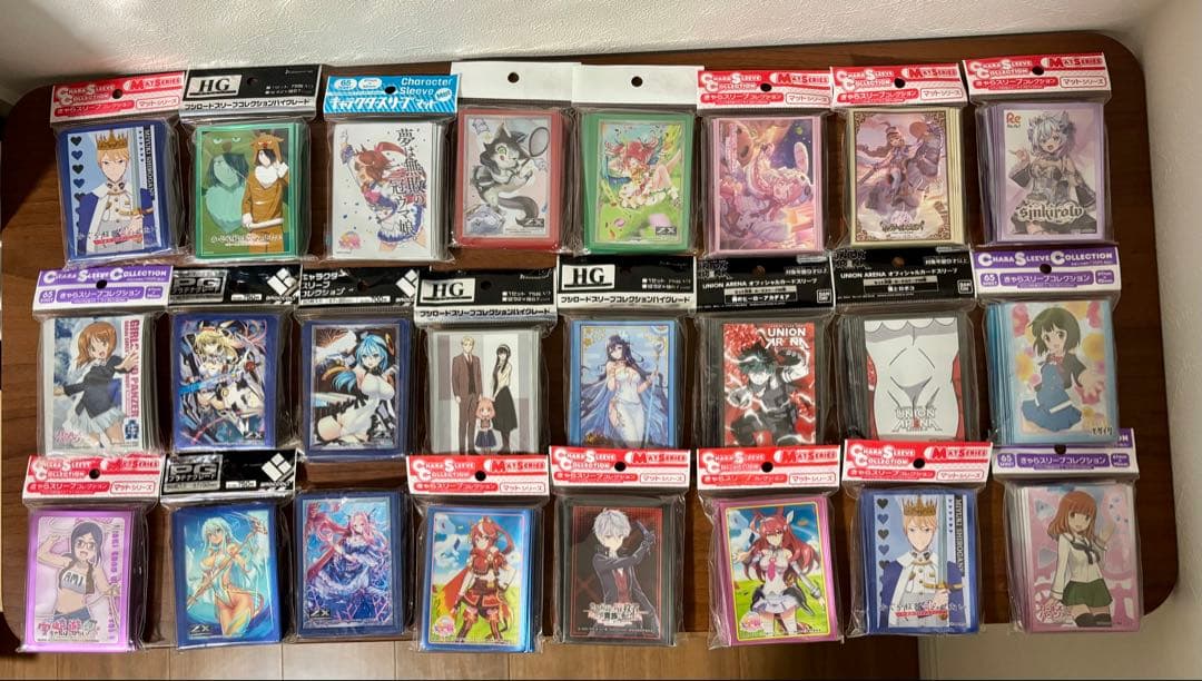 キャラクタースリーブ　デッキシールド　90個　まとめ売り
