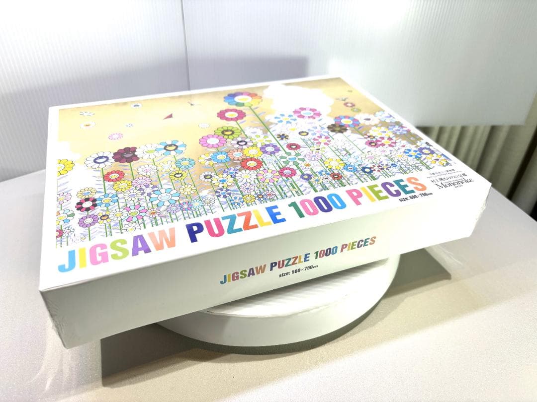 村上隆 もののけ京都 金色の空の夏のお花畑 パズル フラワー MURAKAMI