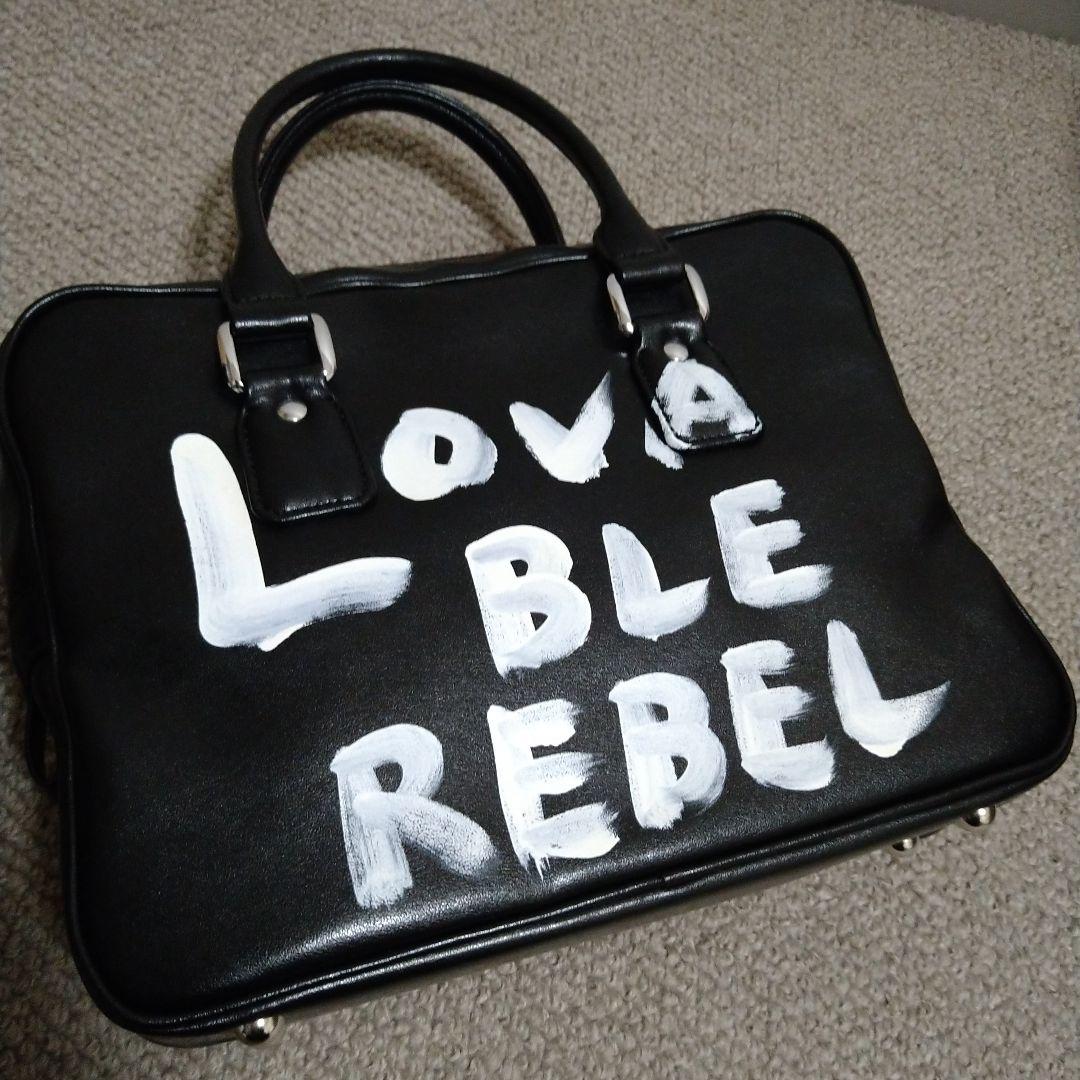 COMME des GARÇONS GIRL ペイント　ハンドバッグ