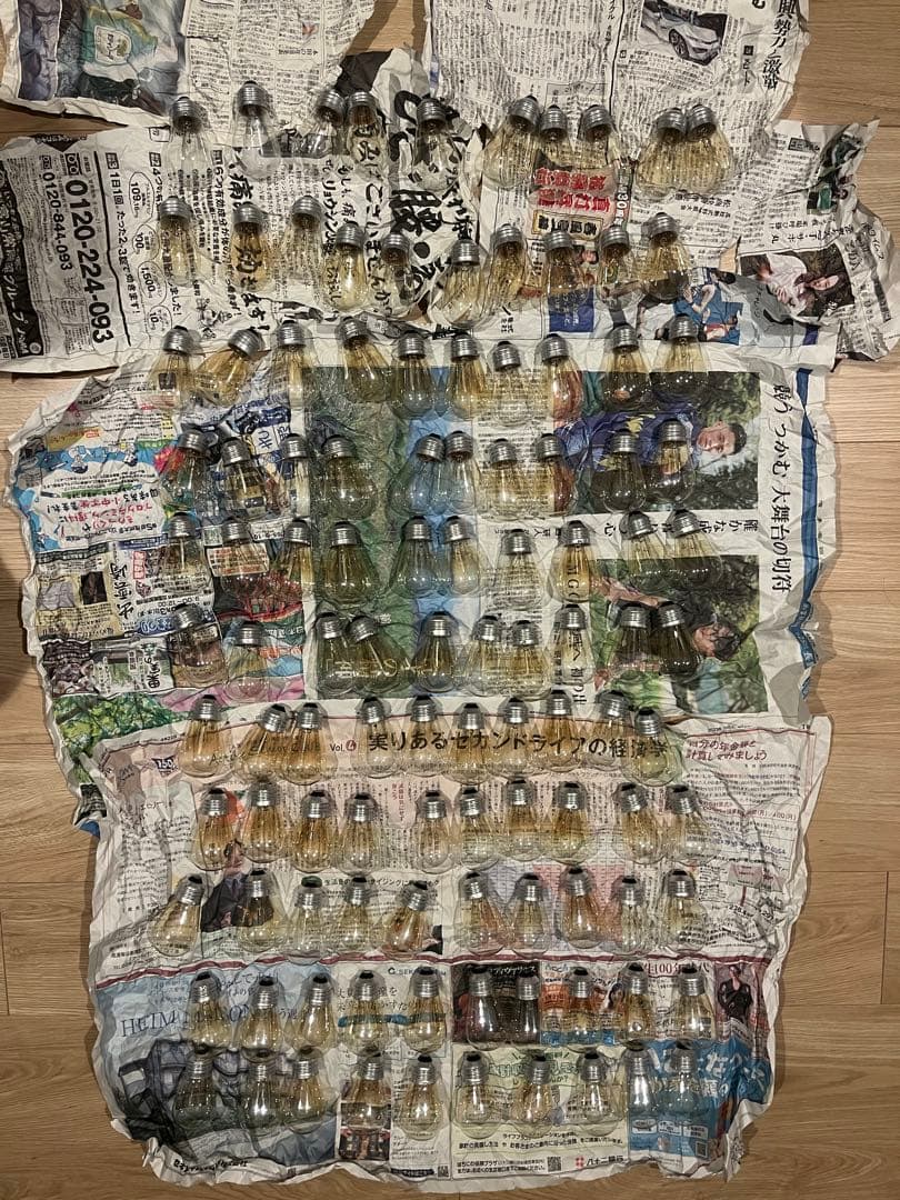 エジソン電球150球&ストリングライトまとめ売り（防雨型）