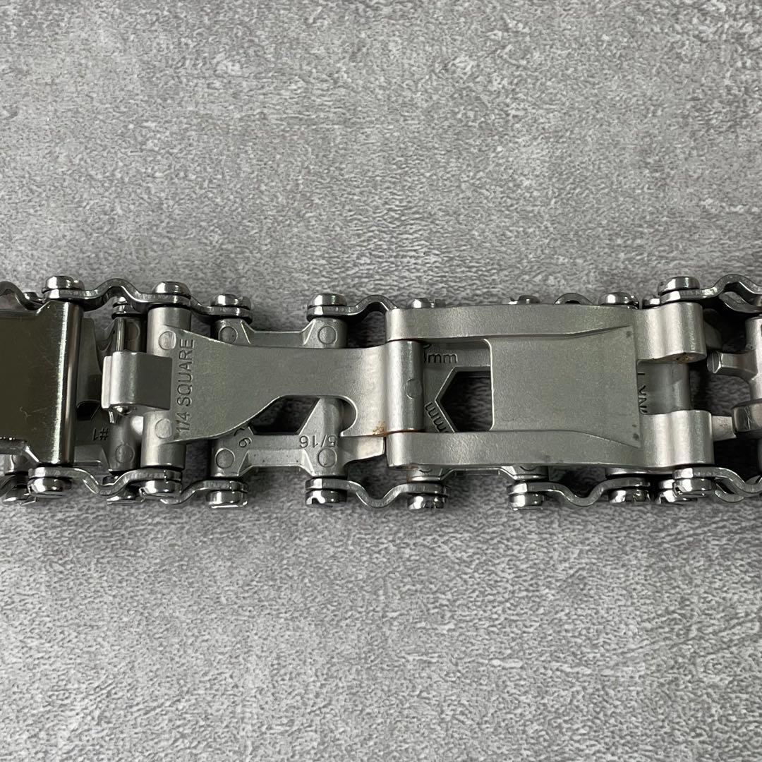 LEATHERMAN TREAD シルバー ブレスレット