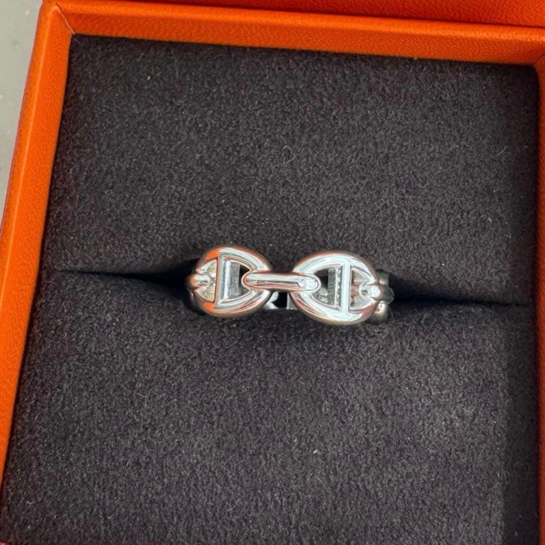 エルメス シェーヌダンクル アンシェネ 53 リング 新品