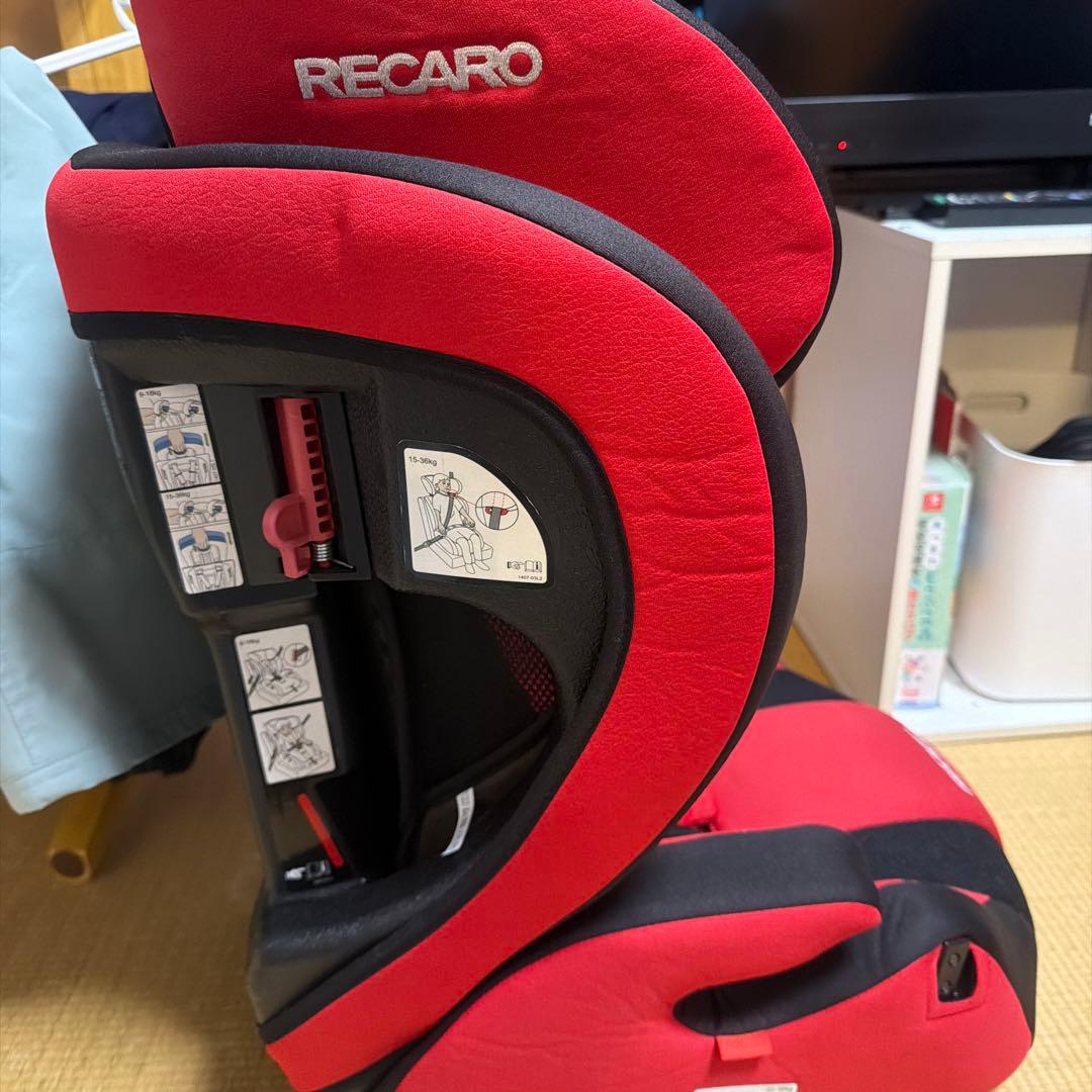 RECARO ジュニアシート 全て洗浄済み