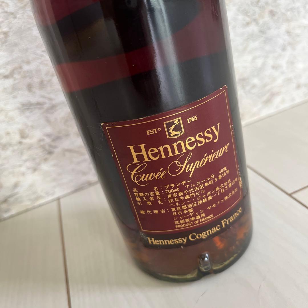 ブランデー Hennessy Cuvee Superieure COGNAC
