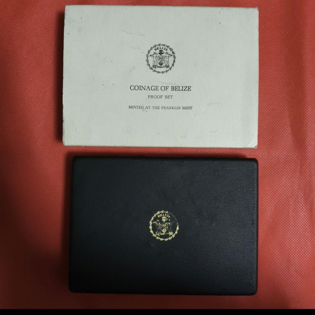 1979年　ベリーゼ国 貨幣 プルーフセット 鳥  フランクリンミント