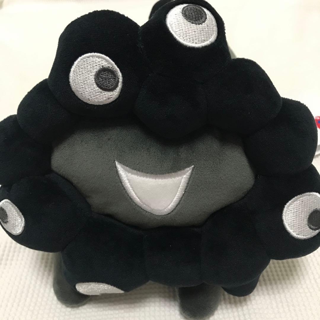 【新品タグ付】ミャクミャク　黒　M 這い型　ハイハイ　ぬいぐるみ