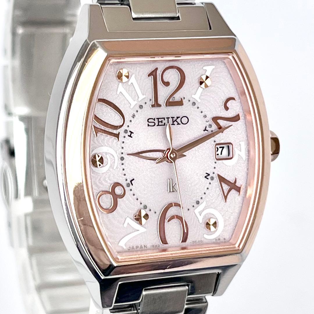 セイコー SEIKO ルキア レディース 腕時計 稼働 電波ソーラー s2088