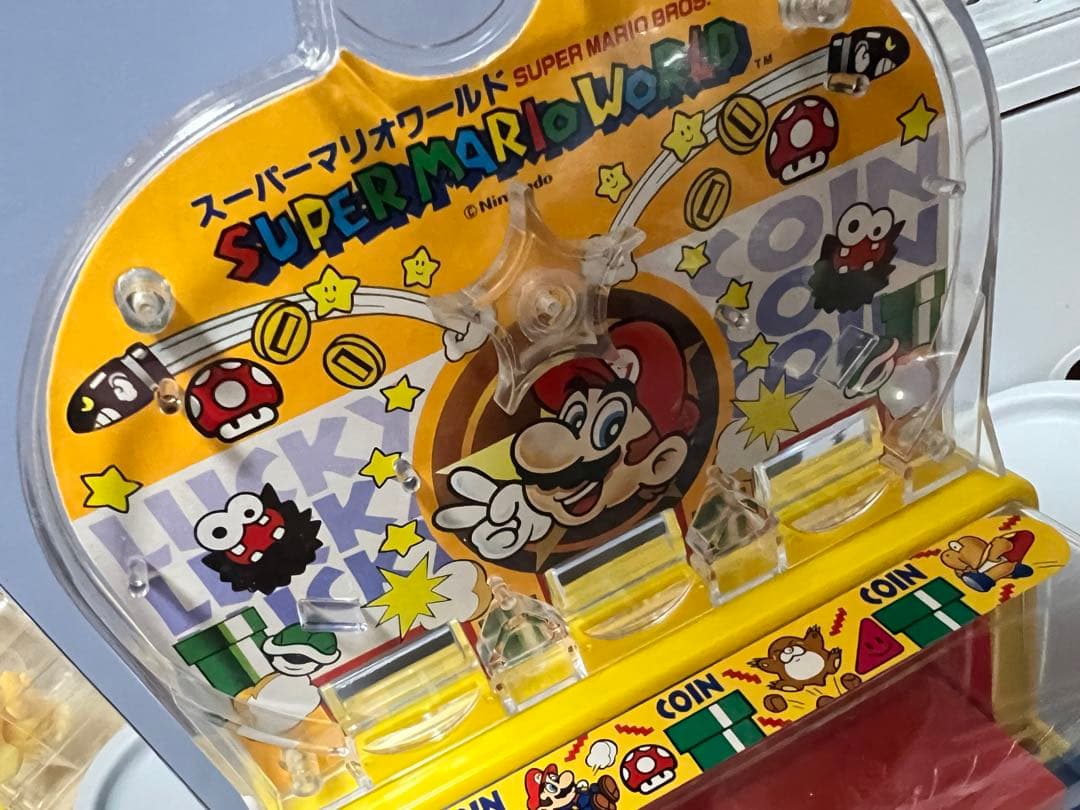 [レトロ・超希少] マリオのラッキー おもちゃ スーパーマリオワールド