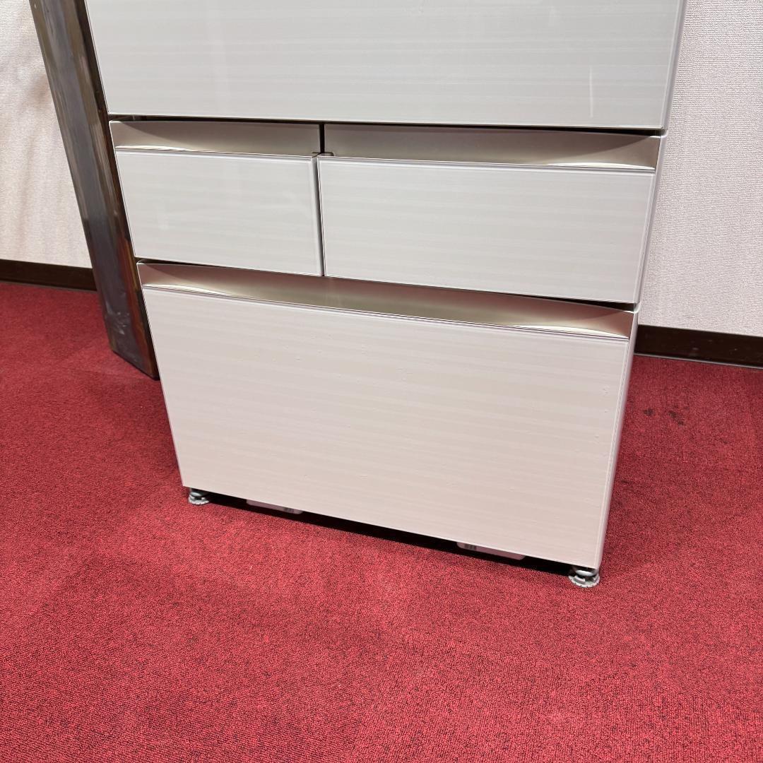 東京23区送料無料　極美品東芝6ドア冷蔵庫　551L製氷機有　GR-S550FZ