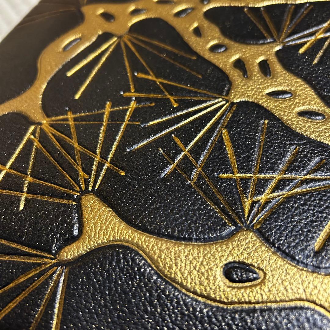 名産　姫路革細工　革文庫　文箱　伝統工芸品