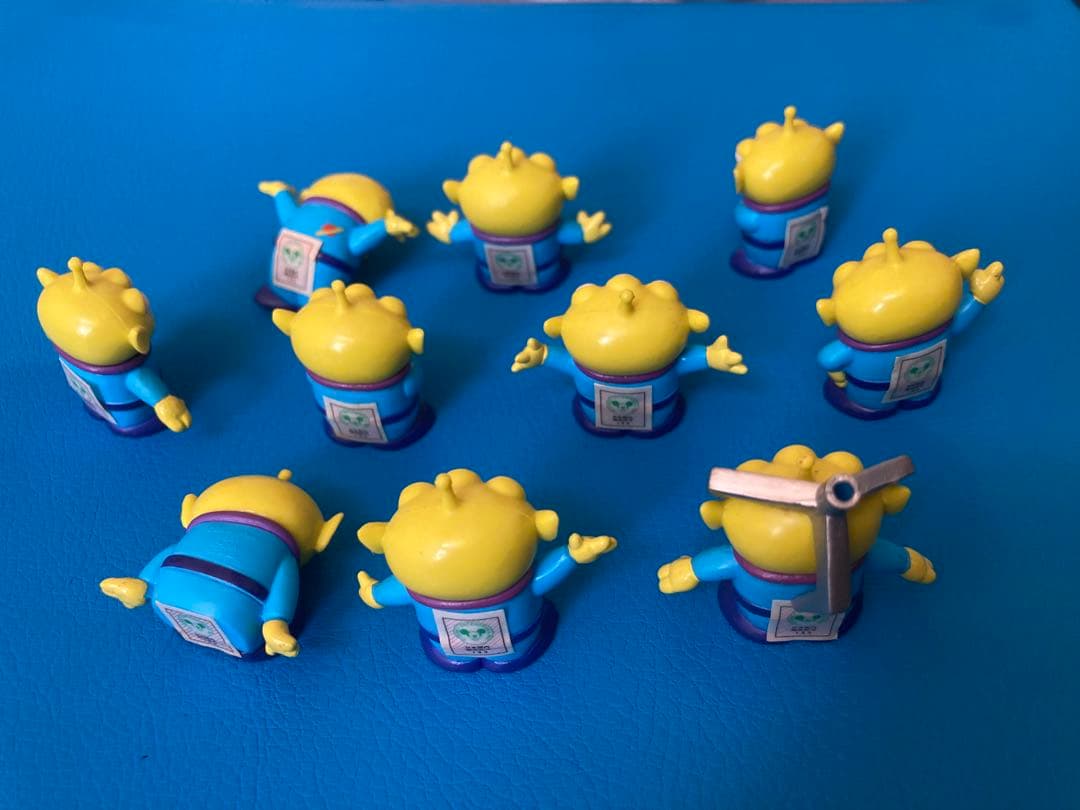 ディズニー トイストーリー リトルグリーンメン エイリアン ミニフィギア 10種