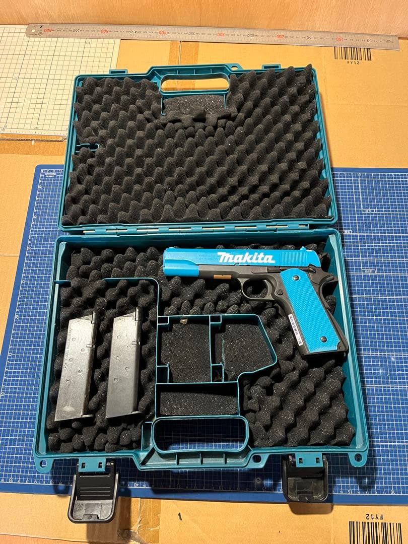 Marui Makitaカスタム ガスガン 専用ケース付き　ジャンク