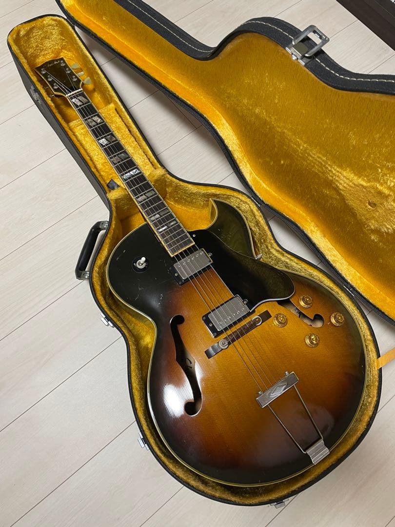 【10,000円値下げ】Chaki フルアコ P-8M ジャパンビンテージギター