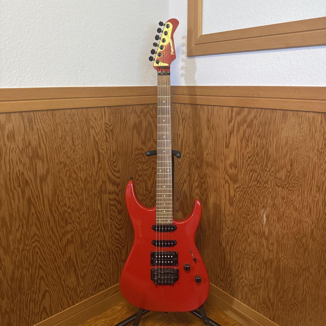 【月末セール】FERNANDES FR-50 レッド エレキギター ビンテージ