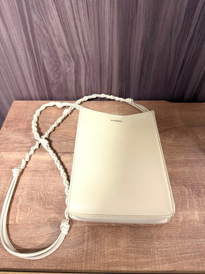 JIL SANDERジルサンダー タングル　スモール　クリーム