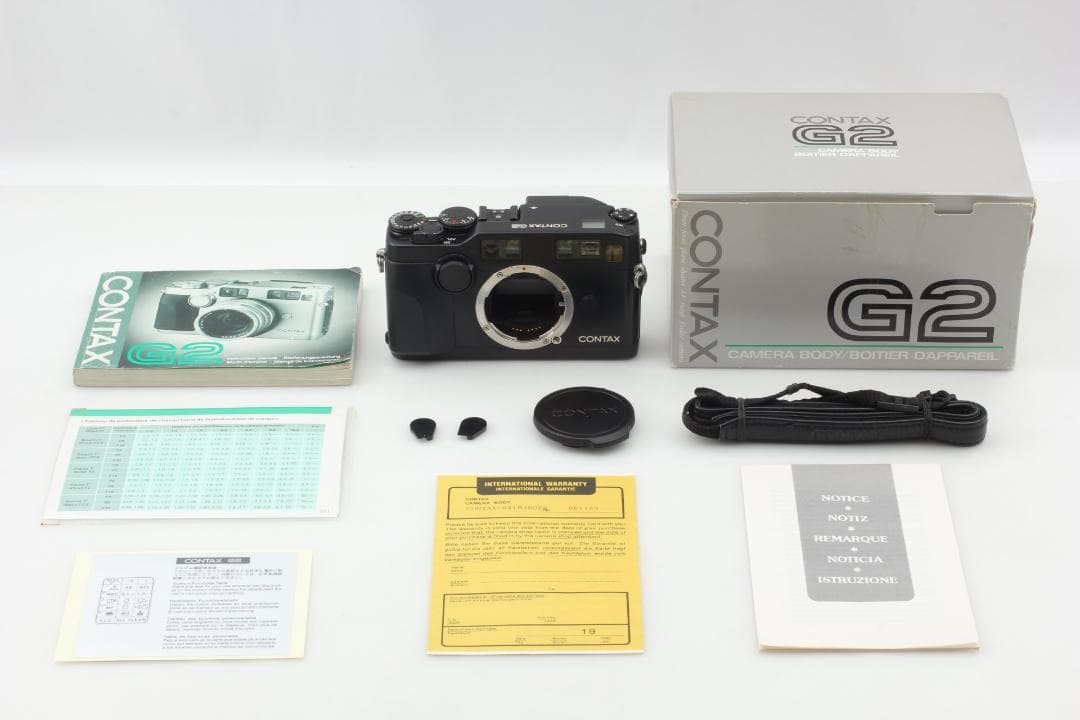 techyok 専用Contax G2 Black ブラック フィルムカメラ